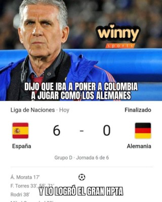 Los memes no perdonan a la Colombia de James Rodríguez tras la paliza de Ecuador