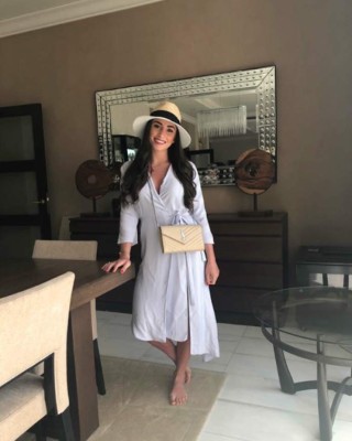 ¡Atención ticos! La bella esposa de un crack que enfrentará Costa Rica en Rusia