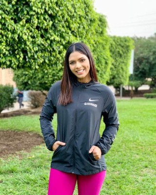 Loren Mercadal, la bella presentadora que es fiel seguidora del Olimpia