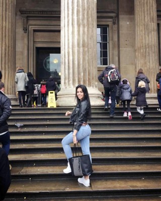 Las fotos privadas que la novia de Cristiano no quería que vieras