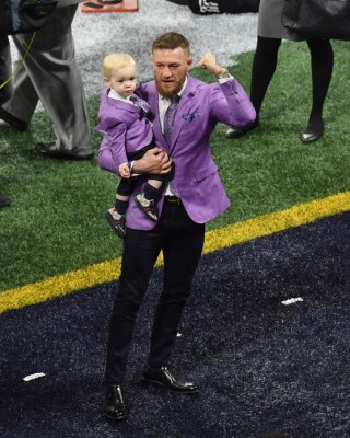 Fotos: Conor McGregor se roba el show y futbolista sorprende en el Super Bowl 2019