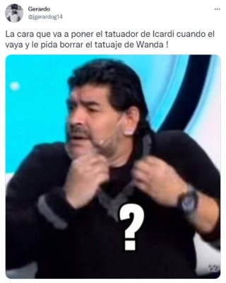 ¿Y ahora? Los comprometidos tatuajes de Icardi; la cara de Wanda Nara y hasta los hijos de Maxi López