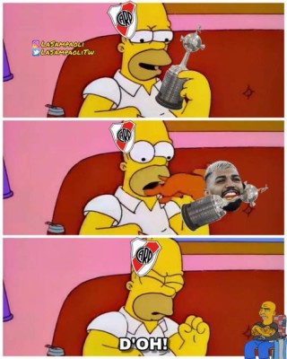 River Plate, víctima favorita de los memes tras perder la Copa Libertadores ante Flamengo