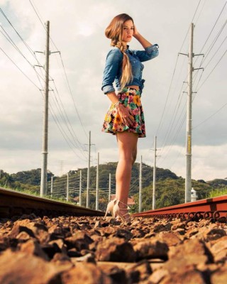 Antonella González, la bella venezolana que apoyará con todo a Panamá en Rusia