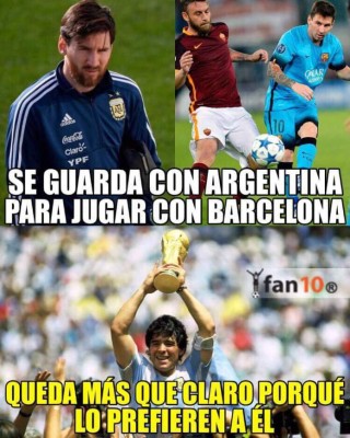 MEMES: Hacen pedazos a Argentina y a Messi tras la goleada recibida ante España