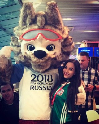 Melanie Pavola, la aficionada más sexy de México que apoyará en el Mundial