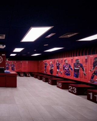 Revolución azulgrana: Así luce ahora el nuevo del vestuario del FC Barcelona