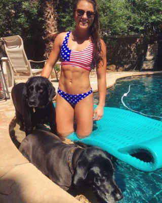 ¡Escándalo! Filtran fotos íntimas de hermosa clavadista estadounidense