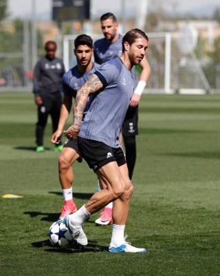 Relajados y a la moda: La última práctica de Real Madrid antes de enfrentar al Atlético