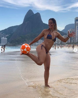 Cuerpazo a sus 40 años: Así luce ahora Milene Domingues, la exmujer de Ronaldo Nazario