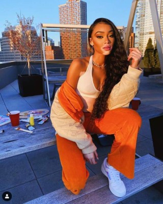 Winnie Harlow, preciosa modelo que padece de vitiligo, es 'cazada' con famoso deportista