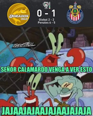 Los memes liquidan a las Chivas 'galácticas' por quedar fuera de la Copa MX ante Dorados