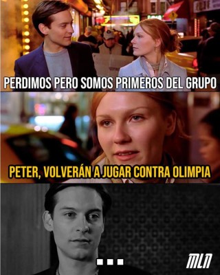 Los memes revientan a Motagua por perder el liderato contra Olimpia, Diego Vázquez es protagonista