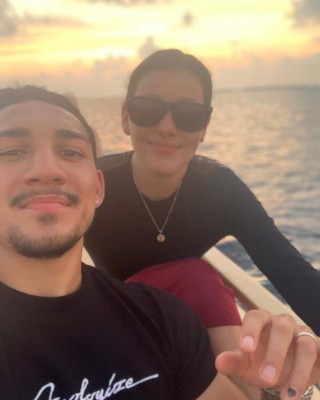 Ella es Cynthia, la hermosa neoyorquina que inspirara al boxeador hondureño Teófimo López