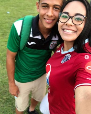 Yuridia Pineda, la bella jugadora de Motagua que es novia de John Paul Suazo