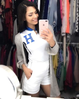 Loren Mercadal, la bella presentadora que es fiel seguidora del Olimpia