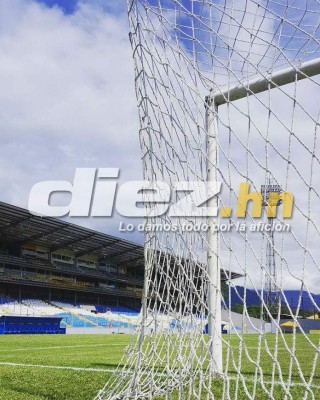 ¡A marcha forzada; así trabajan para pulir el estadio Morazán para el Honduras vs Costa Rica!