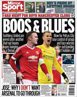 Portadas de los diarios más importantes del mundo deportivo