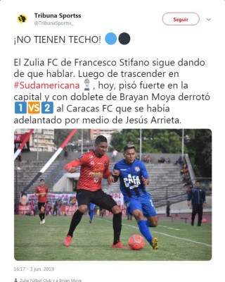 Así resaltan los medios de Venezuela el buen momento de Bryan Moya