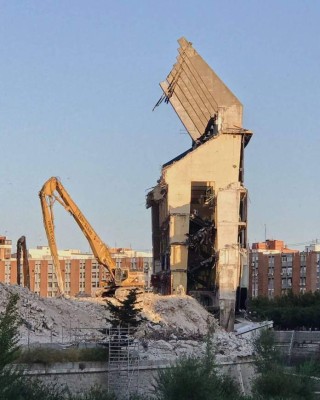 El último suspiro: Las tristes imágenes de los restos que quedan del estadio Vicente Calderón