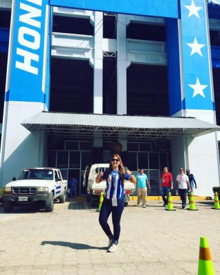 Así celebraron las guapas hondureñas el triunfo de la Selección Nacional