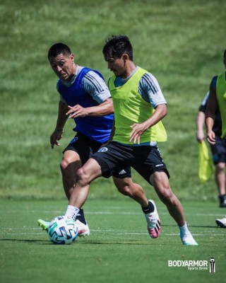 Fotos: Así se prepara la legión hondureña para el reinicio de la MLS en Florida