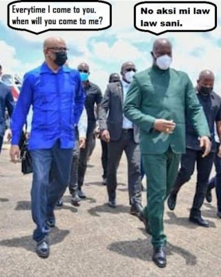 Vicepresidente de Surinam protagonista en divertidos memes tras goleada de Olimpia a Inter MT en Liga de Concacaf