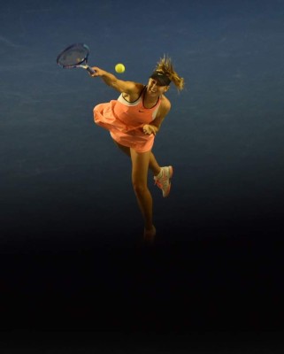 Sharapova luchó con todo para sumar su victoria 600 en su carrera