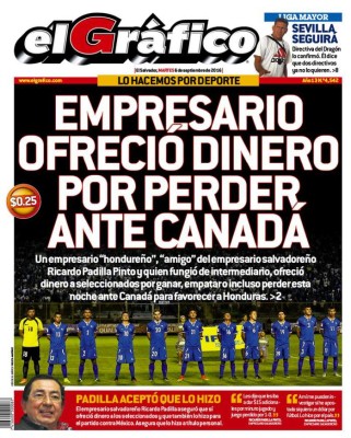 Prensa mundial hace eco del escándalo que denunciaron seleccionados de El Salvador