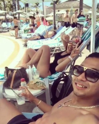 FOTOS: Así disfrutan de sus vacaciones los futbolistas hondureños