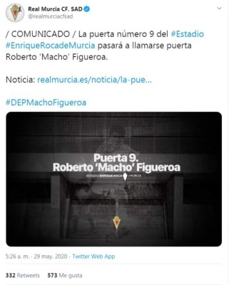 Así es el estadio del Real Murcia, recinto donde estará grabado el nombre del 'Macho' Figueroa