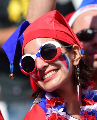 Las mejores imágenes del ambiente Chile-Holanda