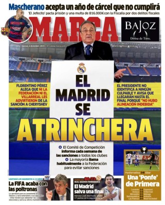 Las portadas deportivas internacionales de este viernes 4 de diciembre