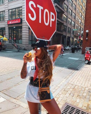 Rafaella, la explosiva novia de Gabigol y héroe del Flamengo en la Copa Libertadores 2019