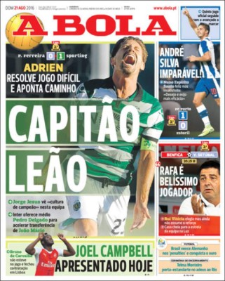 PORTADAS: Lo que el mundo amaneció diciendo este domingo 21 de agosto