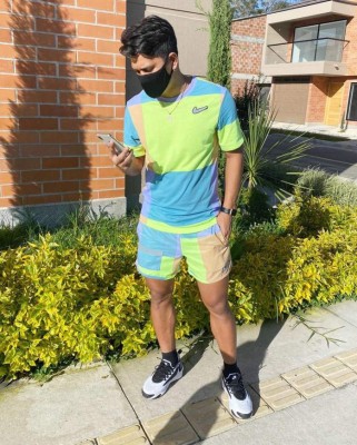 ¡Hasta la hace de modelo! Así es la nueva vida del volante hondureño Bryan Moya en Angola