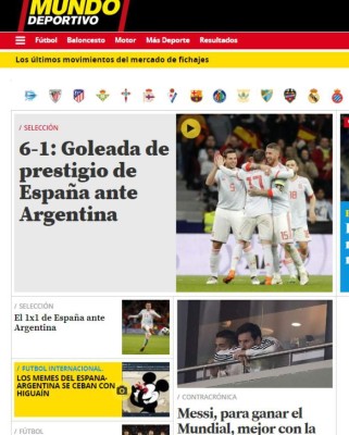 La prensa no perdona a Argentina tras la 'catástrofe' en España