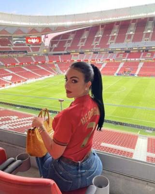 Georgina Rodríguez levanta suspiros en la paliza de Portugal sobre Israel previo a la Eurocopa 2021