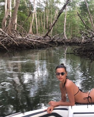 Irina Shayk, ex de Cristiano Ronaldo, deslumbra en sus vacaciones en Costa Rica