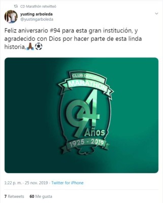 Marathón cumple 94 años y así es felicitado en la redes sociales