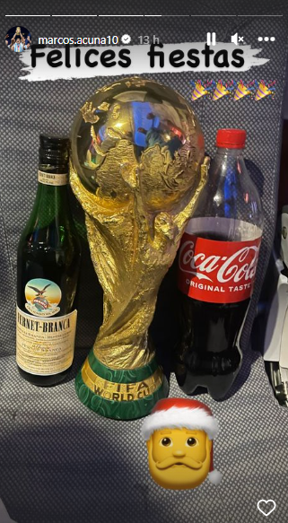 Se encubrió para no ser reconocido en las compras de Navidad y el cumpleañero: así pasaron la Nochebuena los campeones del mundo con Argentina