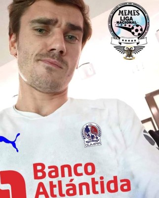 Memes previo a la final: Griezmann va con Olimpia y Motagua se ríe de la 'remontada'