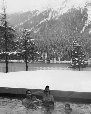 Así pasan la Navidad los cracks; Ángel di María, de lo más humilde posible