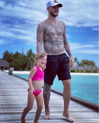 Wanda Nara luce su cuerpazo en las vacaciones navideñas con Icardi en las Maldivas