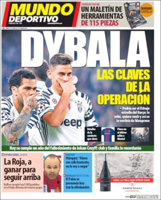 Portadas de hoy: Argentina se rinde a Messi y Honduras a ''TRUMPear'' a EUA