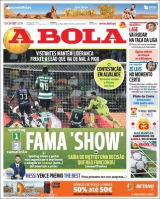 Lo que dicen las portadas del mundo sobre el 'The Best' conquistado por Messi