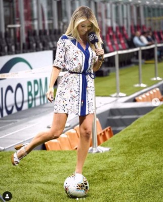 Escándalo: Zlatan Ibrahimovic, 'cazado' en Cerdeña con la reportera italiana Diletta Leotta