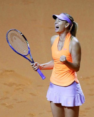 ¡Mejor que nunca! Así lució María Sharapova en su regreso oficial al tenis