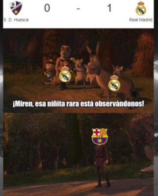 Descuartizan con memes al Real Madrid tras el sufrido gane ante el Huesca
