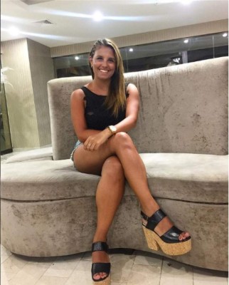 Magali Sanjurjo, la bella licenciada que enamoró al jugador del Olimpia Guillermo Chavasco